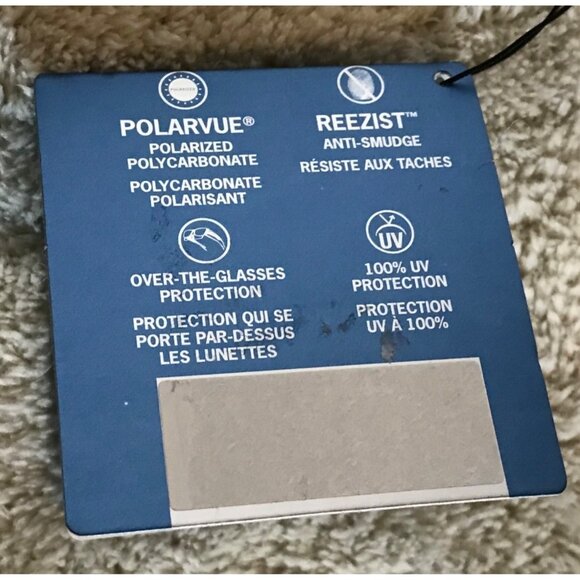 Jonathan Paul Fitovers Polarvue Sunglasses Gray & Amber Polycarbonate Lenses - Picture 11 of 11